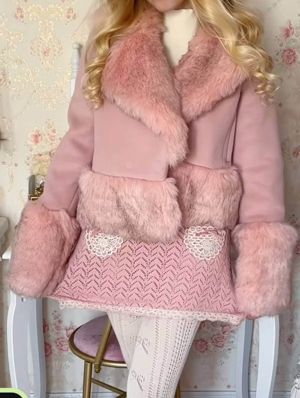 NEW! * Selkie - Angel Delight Cropped Groupie Jacket - M